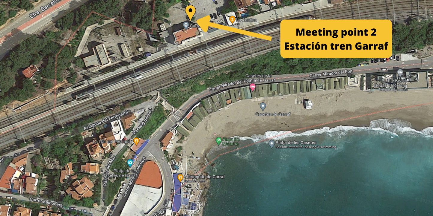🌊 Sorprendente ruta costera Garraf - Sitges 🏝️ Intermedio 13km 💪 ➸ 📅26.11.23 💰20€