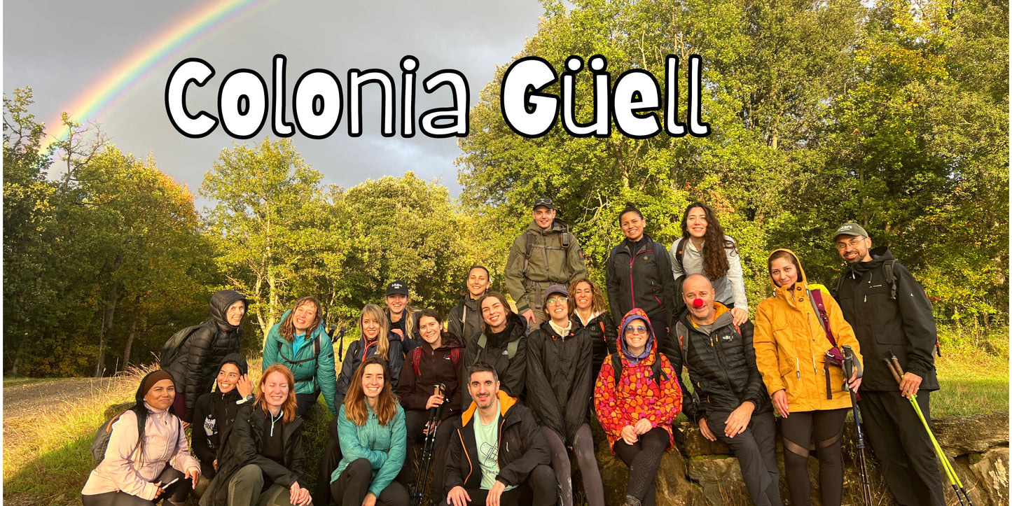 🔥2 plazas 🌳 Ruta por la mítica Colonia Güell y Menú de pueblo 🥘 Intermedio 💪 ➸ 📅 Domingo, 19.01.25