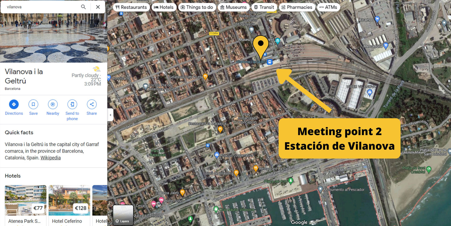 🔒COMPLETO 🌞 Preciosa ruta costera Vilanova - Sitges 🌊 Fácil 10km 💪 ➸ 📅12.10.23 💰20€