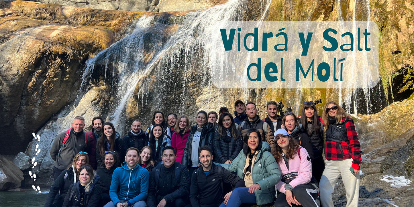 🌊 Espléndido Vidrá, Salt del Molí y vistas de Pirineos 🏔️ Intermedio 14km 💪 ➸ 📅 08.07.23 💰 39€