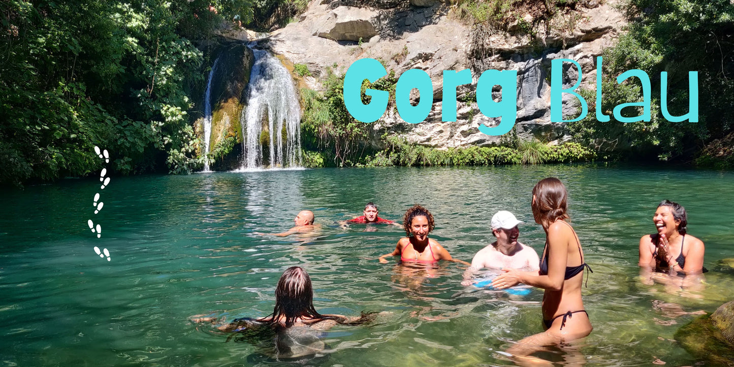 🔒 COMPLETO 🌊 Maravillo Sadernes y el Gorg Blau - Camino de Hadas 🧚 Intermedio 15km 💪 ➸ 📅 08.07.23 💰 39€
