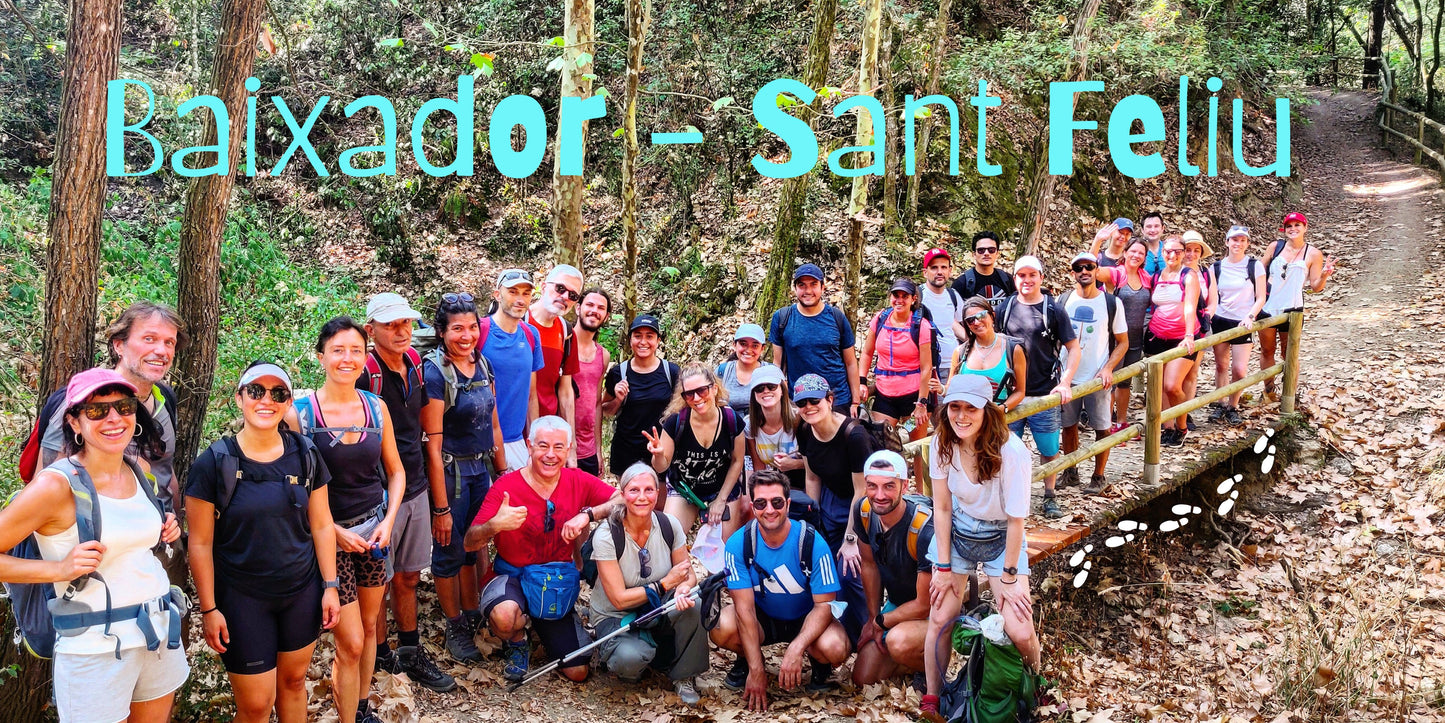 🌞 Ruta en Barcelona: Baixador - Sant Feliu de Llobregat ⛰️ Fácil 12km 💪🏼 ➸ 📅 20.08.23 💰 20€