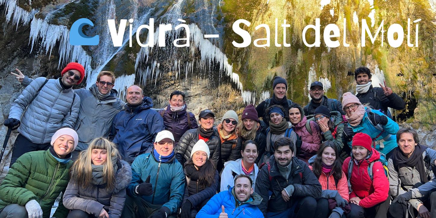 🔒COMPLETO 😍 Espléndido Vidrà, Cascada Molí y vista Pirineos 🦅 Intermedio 💪🏾 ➸ 📅 Sábado, 11.01.25
