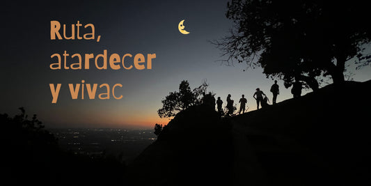 🔒COMPLETO 🌄 Ruta, atardecer y vivac en la montaña 🌜😴 Intermedio-Avanzado 11km 💪 ➸ 📅21.10.23-22.10.23 💰20€