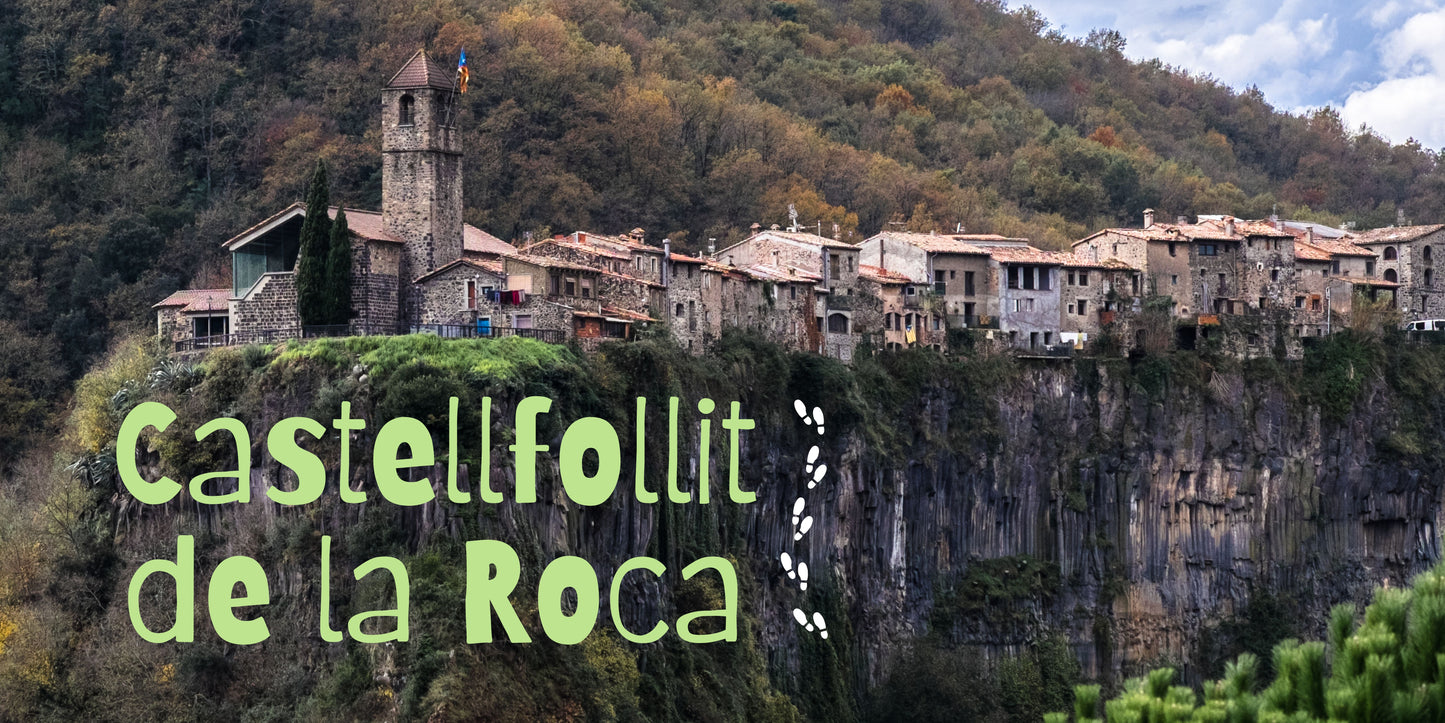 🔒COMPLETO ⛰️ Espectacular Castellfollit de la Roca & calçotada! 🧅🔥 Intermedio 12km 💪➸ 📅20.01.24 💰39€