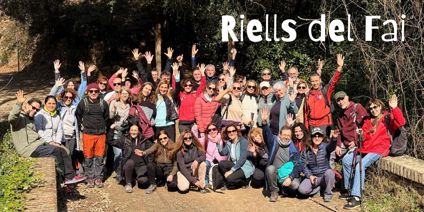 👣45-65 años 🍂 Increíble e histórico Sant Miquel del Fai 🌳 Intermedio 14km💪➸ 📅 Sábado, 05.04.25