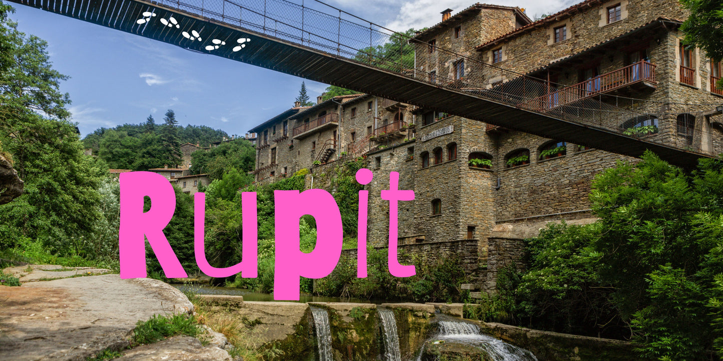 🏰 Precioso Rupit medieval y cascada de 100 metros! 🌊 Intermedio 12km 💪 ➸ 📅21.10.23 💰39€