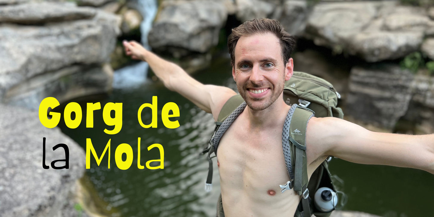 🔥3 plazas 🌊 El Gorg de la Mola: la ruta con gorg a 30 minutos de Barcelona 🤯 Fácil-Intermedio 12km 💪 ➸ 📅 Domingo, 14.07.24 💰20€-30€