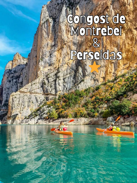 🧚🏼‍♂️ El viaje inolvidable de Hikers: Congost, Kayak, Siurana y Perseidas ✨ Intermedio 💪🏼 ➸ 🗓️ Viernes, 15.08.25 - Lunes, 17.08.25