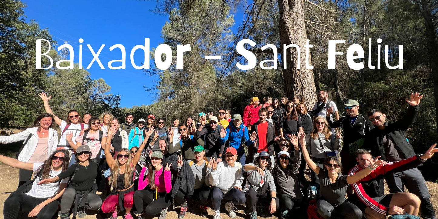 🔒COMPLETO · 45-65 años 🌞 BCN - St. Feliu de Llobregat ⛰️ Fácil 13km 💪 ➸ 📅 Sábado, 01.03.25 💰Gratis!