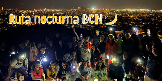 👣 45-65 años 🚅EN TREN 🌙 Ruta nocturna: Atardecer en el Tibidabo 🌅 Fácil-Intermedio 11km 💪🏽 ➸ 🗓️ Sábado, 05.07.25