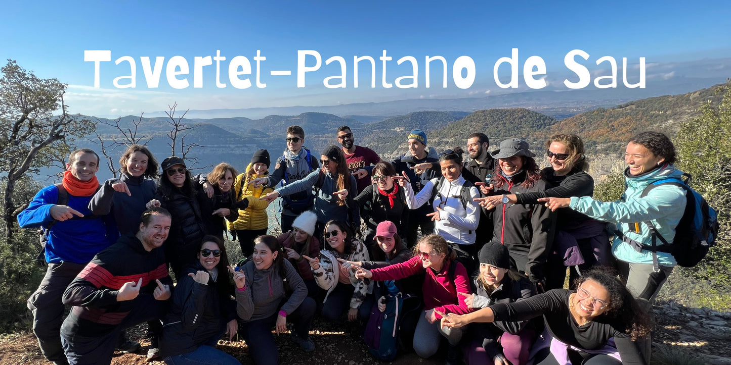 🔥Últimas plazas 🌄 Impresionante Tavertet y Pantano de Sau 🌊⛪ Intermedio-Avanzado 14km 💪 ➸ 📅 05.02.23 💰 39€